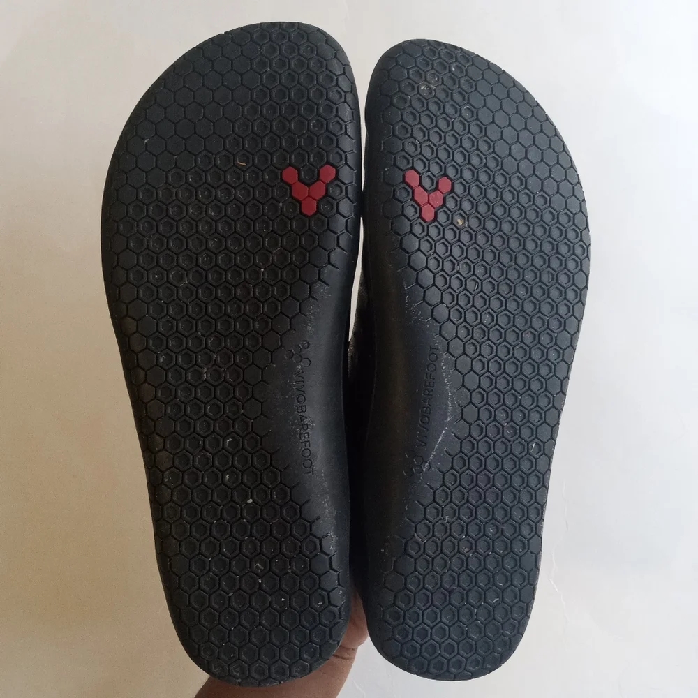 Vivobarefoot Primus Lite Trainer Running Shoe Unisex Vegan Black Leather